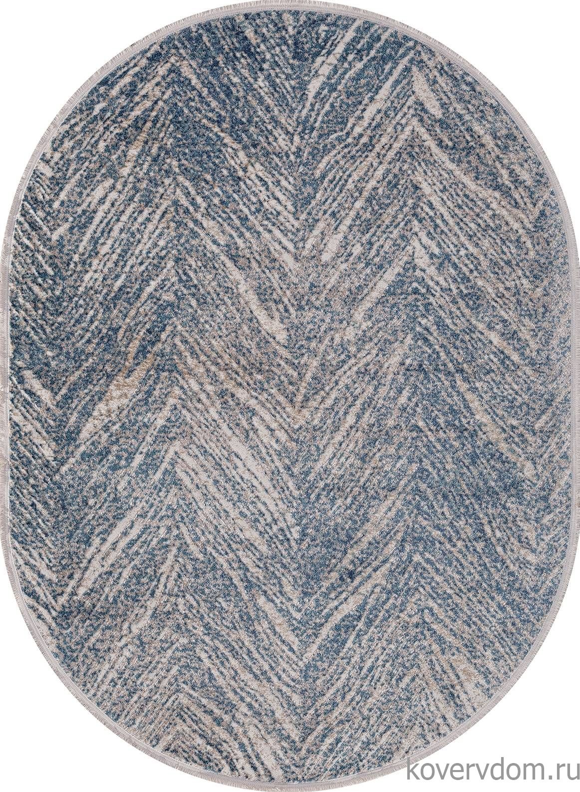 Ковер MOROCCO D854 BLUE Овал