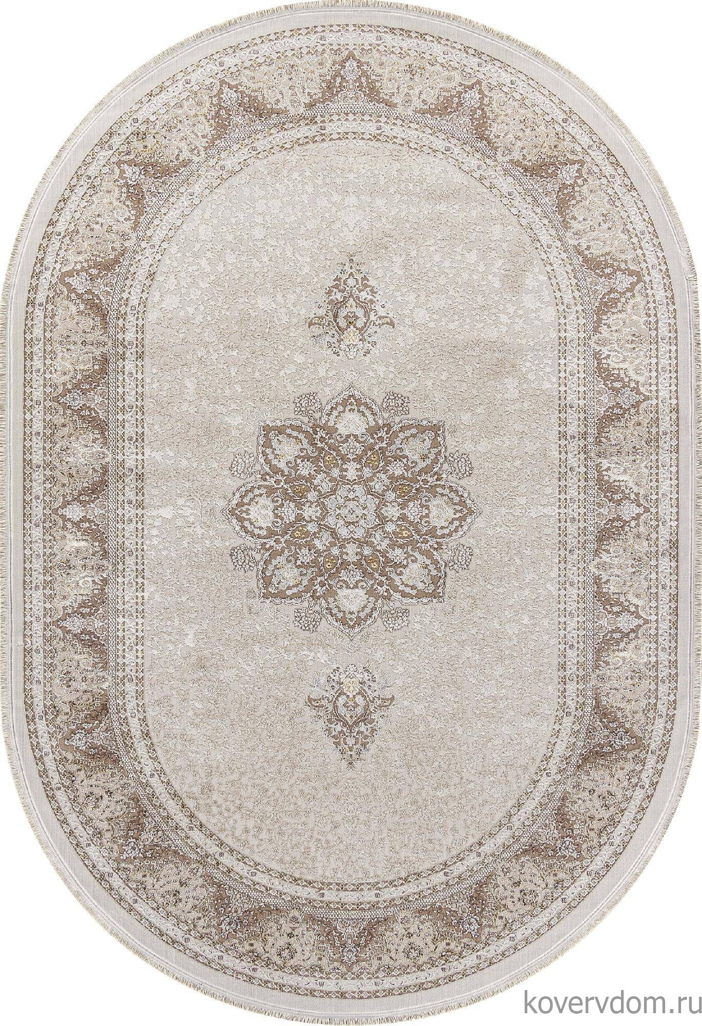 Ковер DELINA M104A CREAM / BEIGE Овал Ковер DELINA M104A CREAM / BEIGE Овал