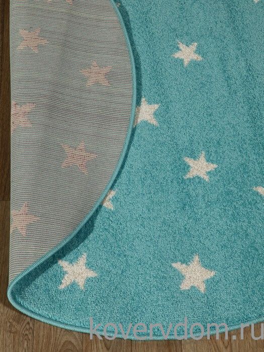 Ковер детский FUNKY TOP STARF blue ROUND Ковер детский FUNKY TOP STARF blue ROUND