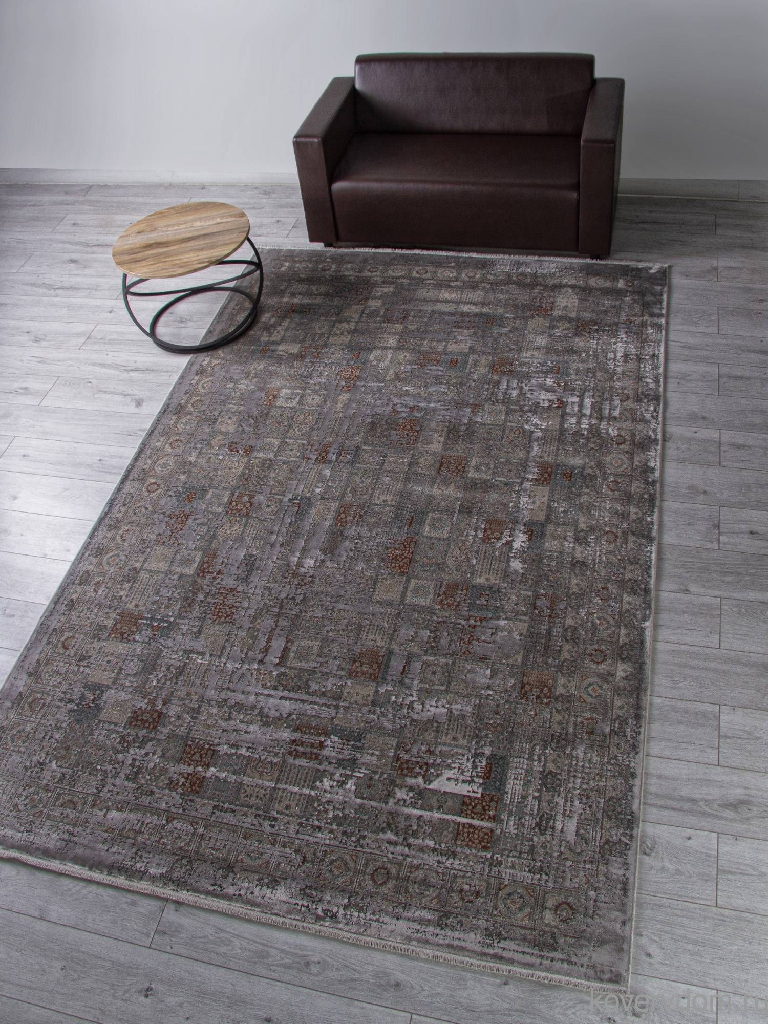 Ковер ROYAL G078G2 D.GREY / BEIGE