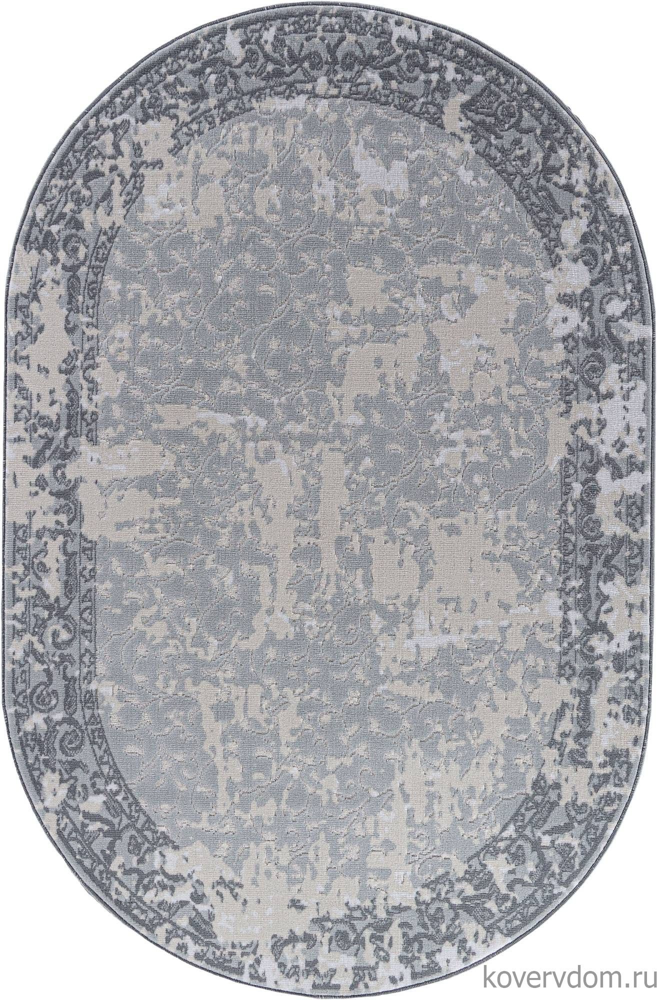 Ковер CUBA F268 BLUE Овал