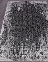 Круглый ковер ГРАНД 33370 954 СЕРЫЙ / ЗЕЛЕНЫЙ