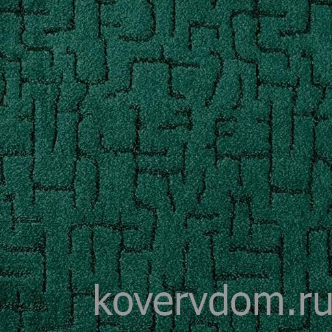 Однотонный ковер-палас BEREZA 063 темно-зеленый 