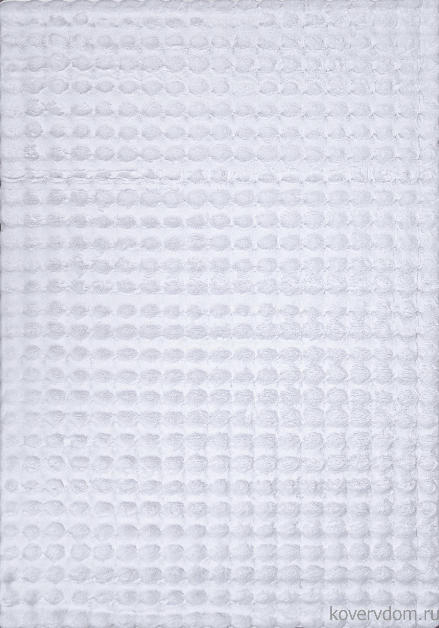 Ковер из искусственного меха BUBBLE PX1000 WHITE