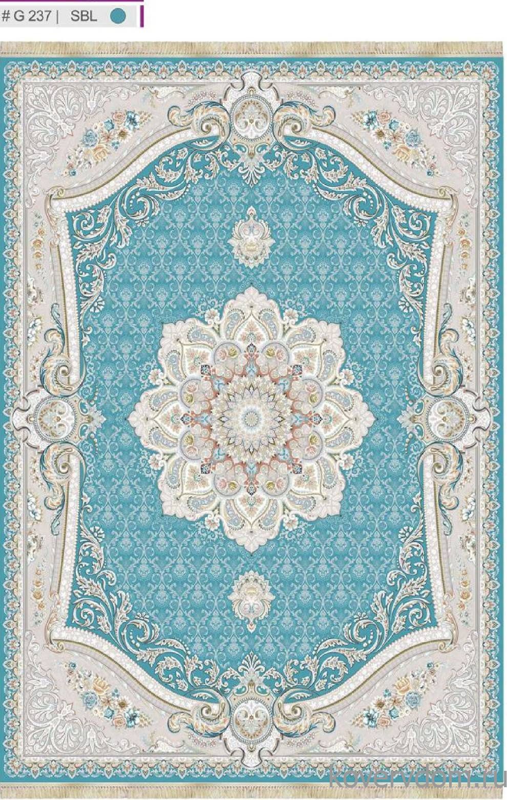 Ковер FILI 1200 G237 SBL 000 Овал