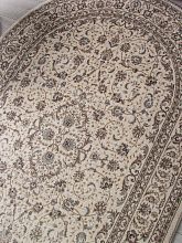 Пушистый круглый ковер VALENCIA DELUXE F014 CREAM Овал