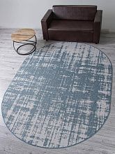 Ковер циновка KAIR-A S131 BLUE Овал