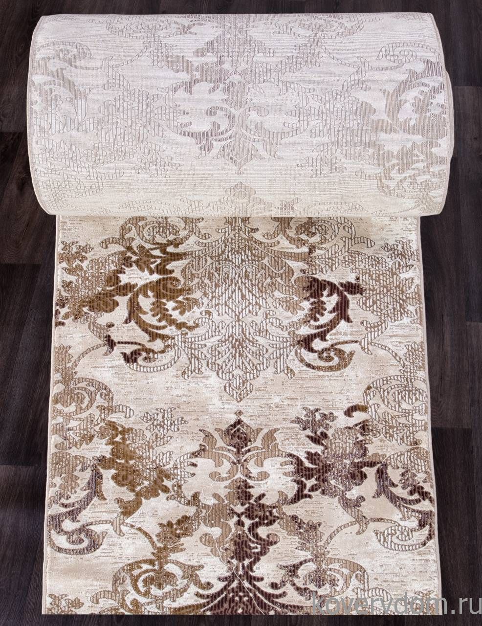 Ковровая Дорожка QUANTUM 03011B BROWN / BROWN