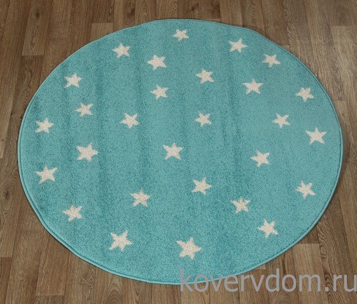 Ковер детский FUNKY TOP STARF blue ROUND Ковер детский FUNKY TOP STARF blue ROUND