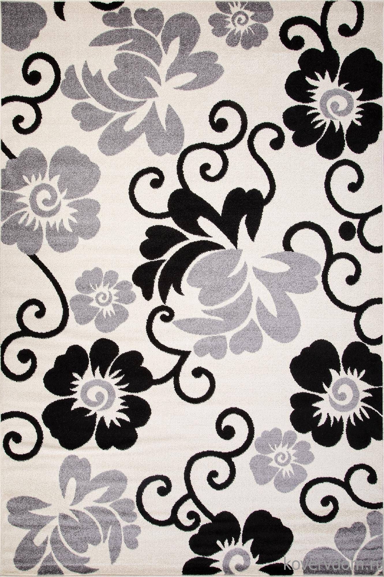 Ковер SUNRISE 2 V142 CREAM-BLACK Ковер SUNRISE 2 V142 CREAM-BLACK