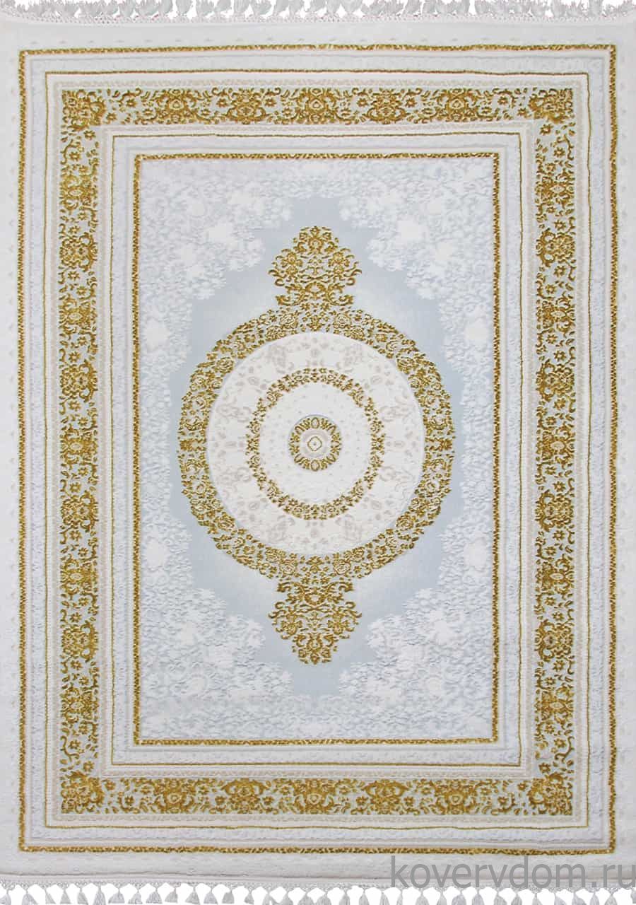 Ковер HUNKAR 08071A BLUE / GOLD