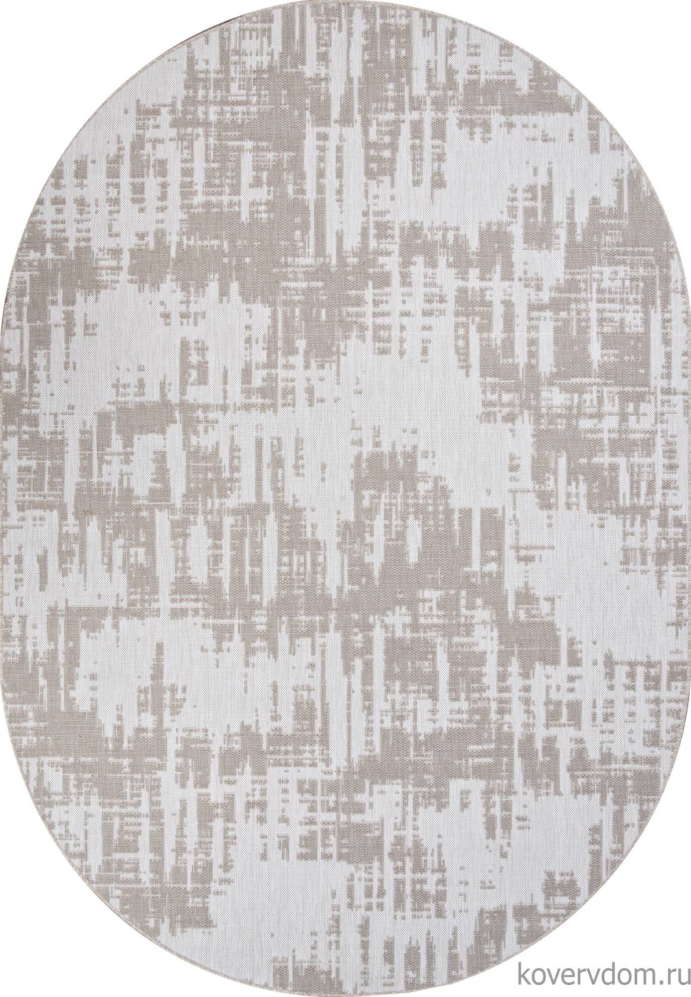 Ковер-циновка KAIR S144 BEIGE Овал