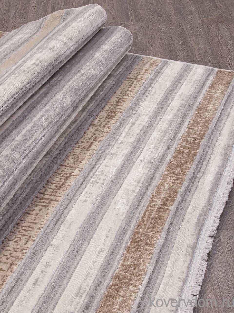 Ковер ALANYA 23903A L.GREY / BROWN