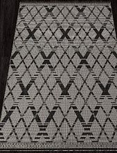 Ручной ковер-циновка KAIR S135 BLACK-GRAY