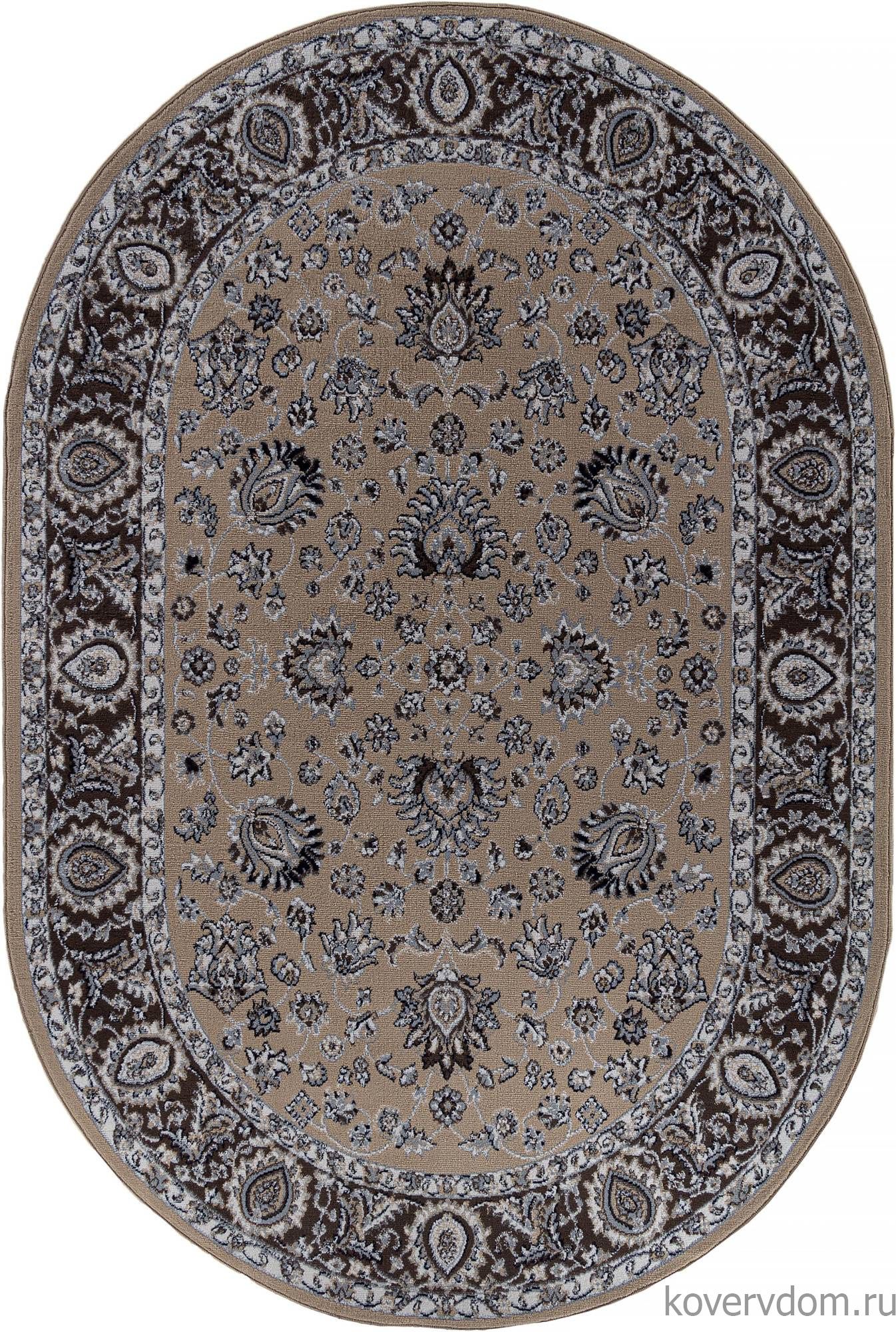 Ковер PRAGA 06030A BEIGE / BEIGE Овал