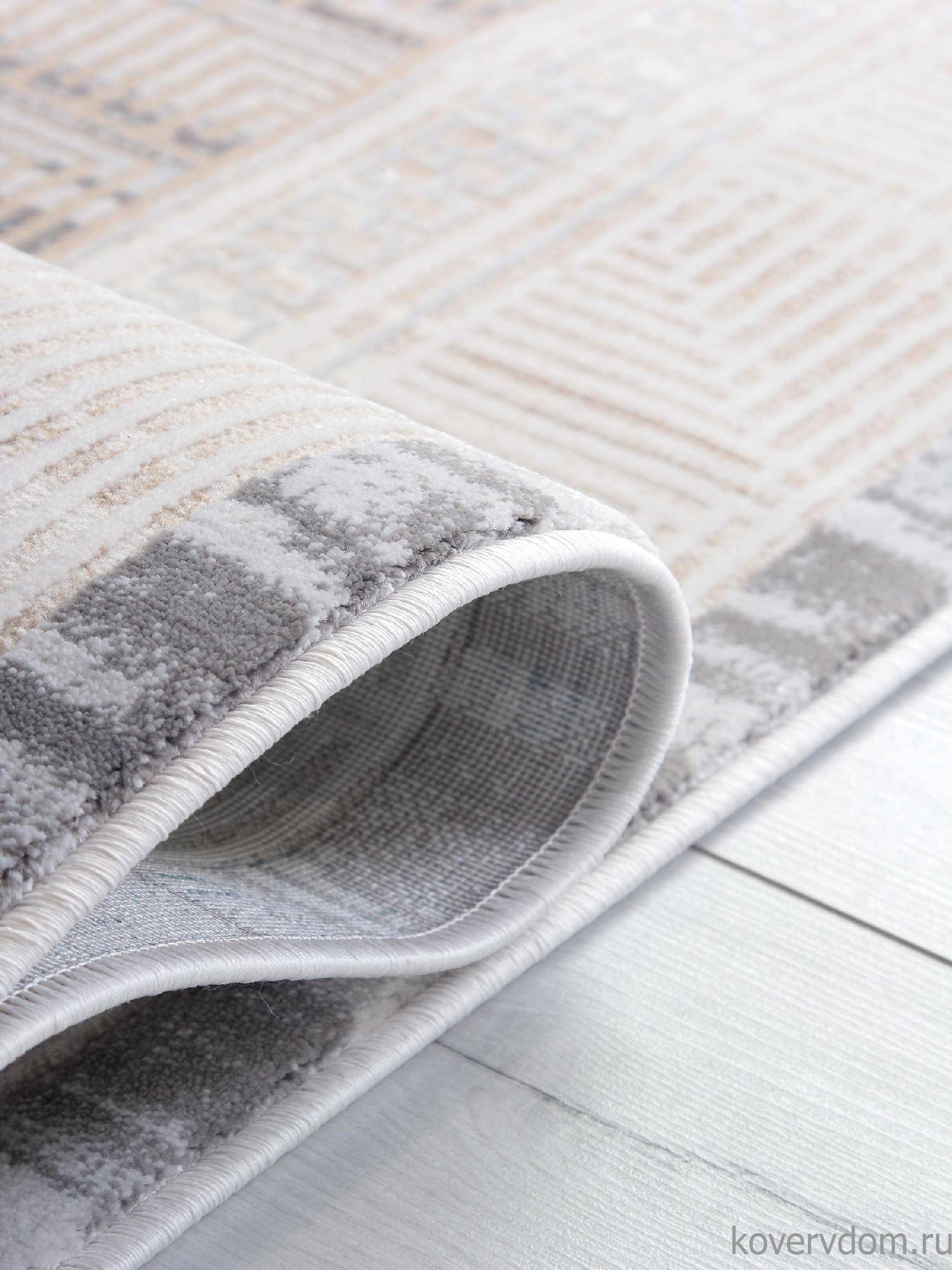 Ковер AMELI 9247A S.BEIGE / P.WHITE