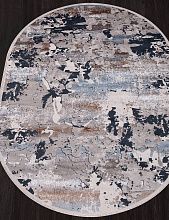 Ковер Ercaplan RODOS 7431A L.BLUE / CREAM Овал