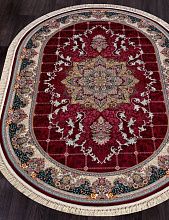 Ковер TEHRAN 7586 RED Овал