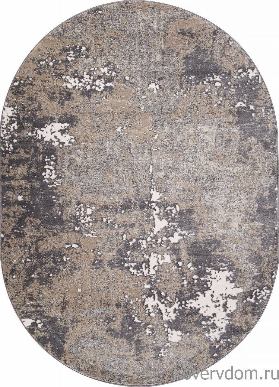 Ковер ATLANTIS D996 CREAM-GRAY Овал Ковер ATLANTIS D996 CREAM-GRAY Овал