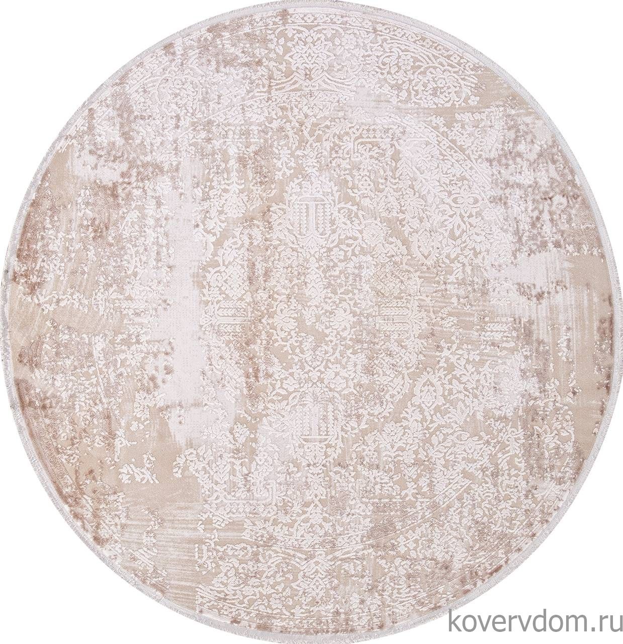 Ковер ALLURES 12216 CREAM / CREAM Круг