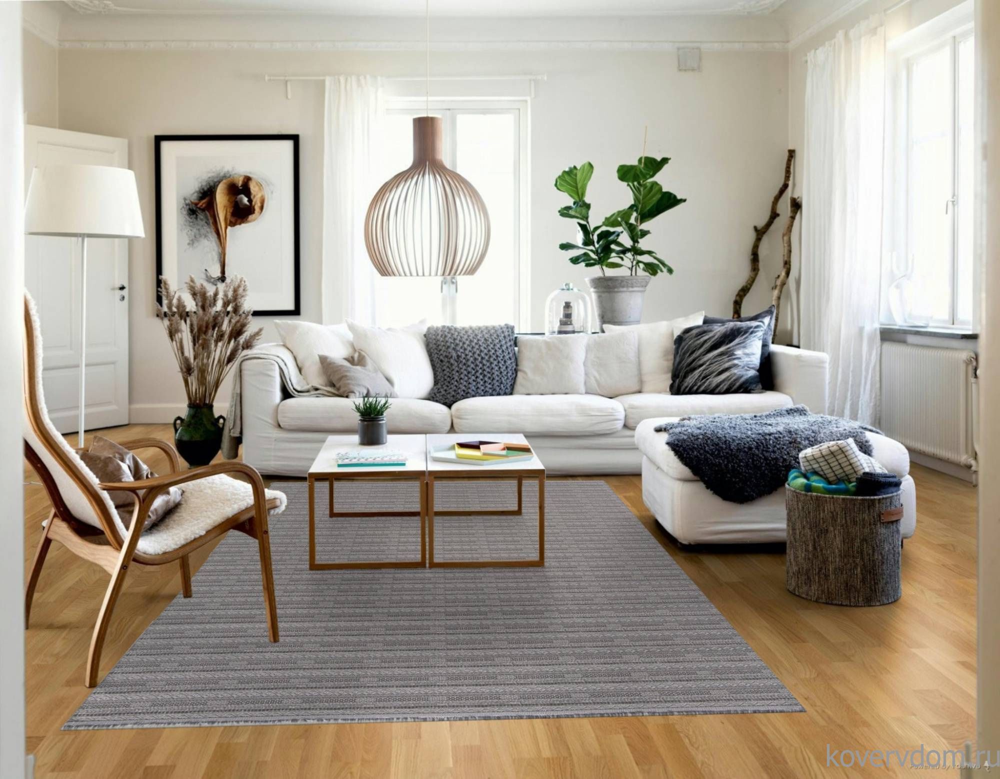 Ковер MODEL 09634 GREY