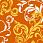 Ковер SUNRISE v825 ORANGE-YELLOW