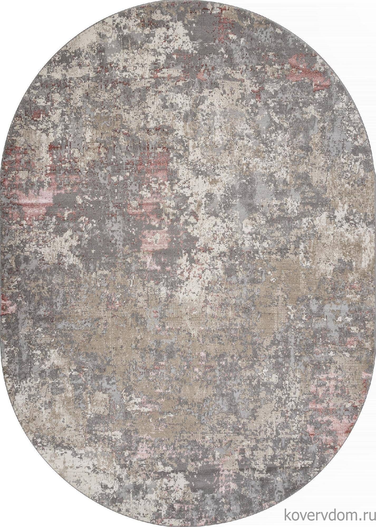 Ковер LIMAN F163 BEIGE-PINK Овал Ковер LIMAN F163 BEIGE-PINK Овал