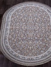 Ковер FARSI 1200 G256 GRAY Овал