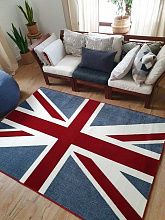 Ковер в Английском стиле Британский флаг JEANS COLOR