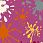 Ковер SUNRISE v829 PINK-GRAY
