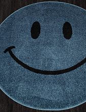 Круглый ковер SMILE 2 NC19 BLUE Круг