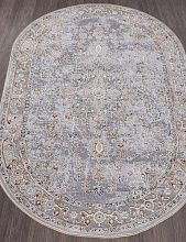 Ковер MARDAN 5049A COKEN D.GREY / YELLOW Овал