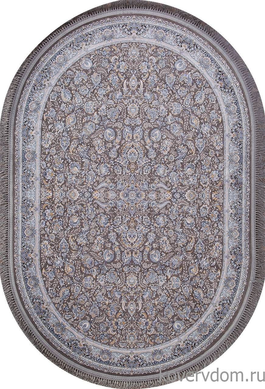 Ковер FARSI 1200 G256 GRAY Овал