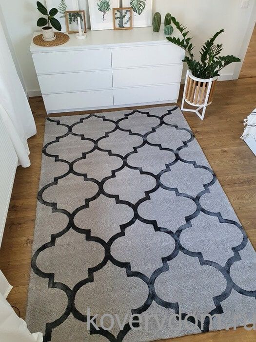 Ковер ручной работы TRELLIS grey Ковер ручной работы TRELLIS grey