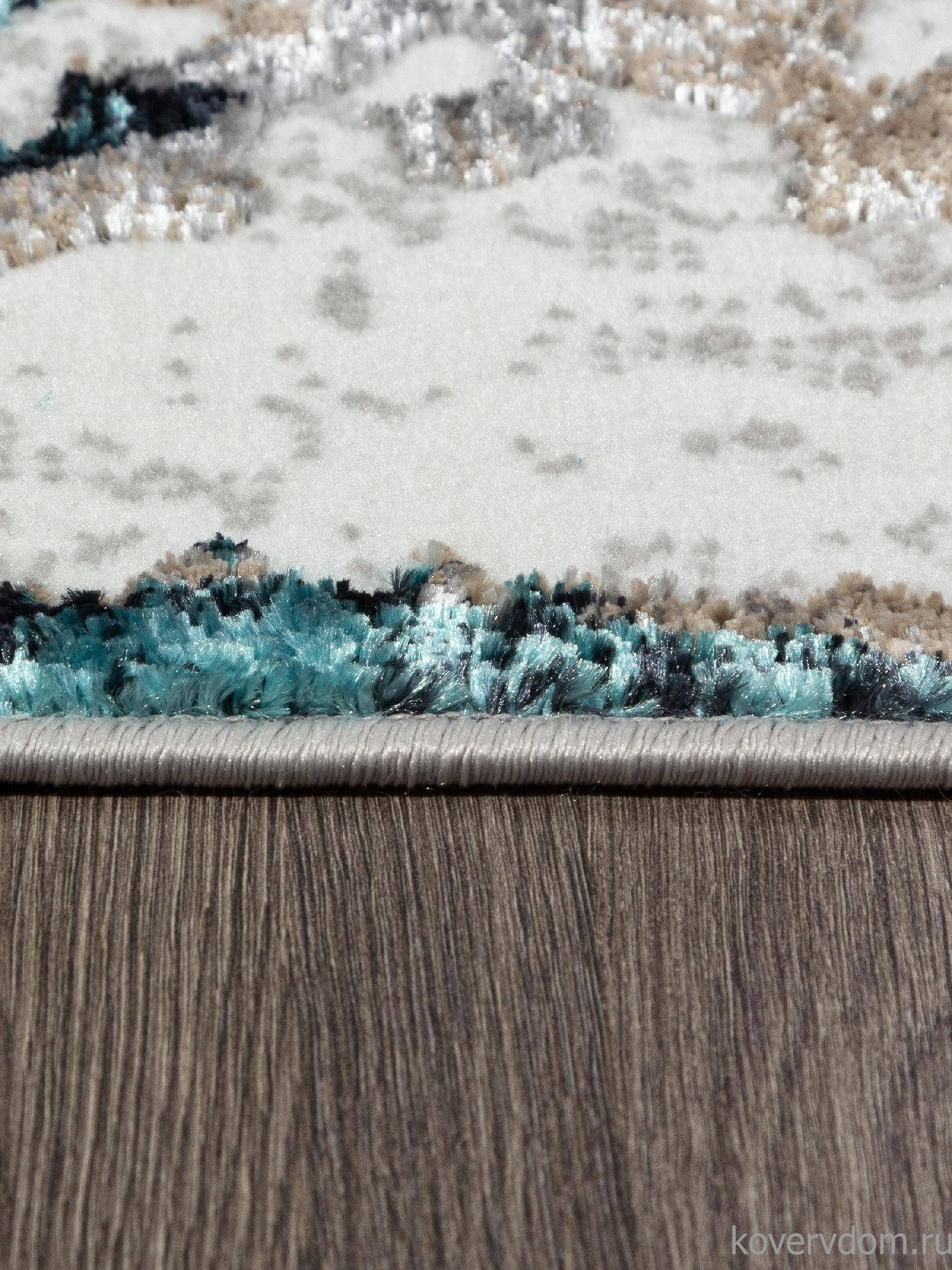 Ковер PARADIZE 01632A GREY / TURQUOISE Ковер PARADIZE 01632A GREY / TURQUOISE