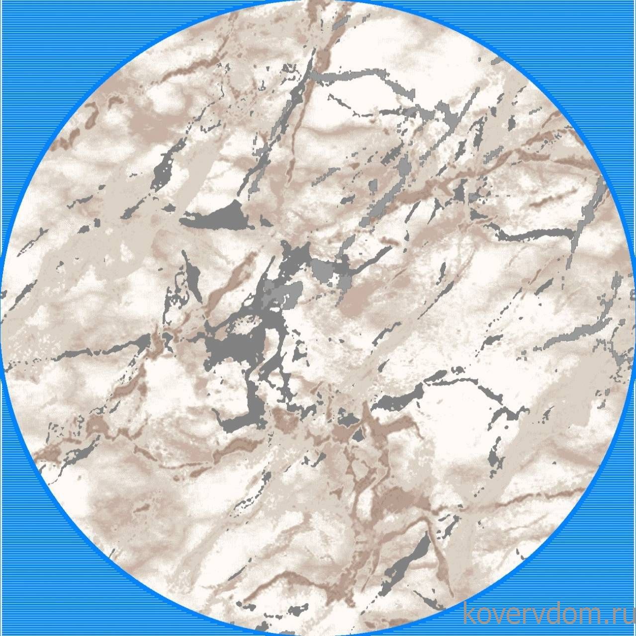 Ковер ARMINA 03819A GREY / BROWN Круг Ковер ARMINA 03819A GREY / BROWN Круг