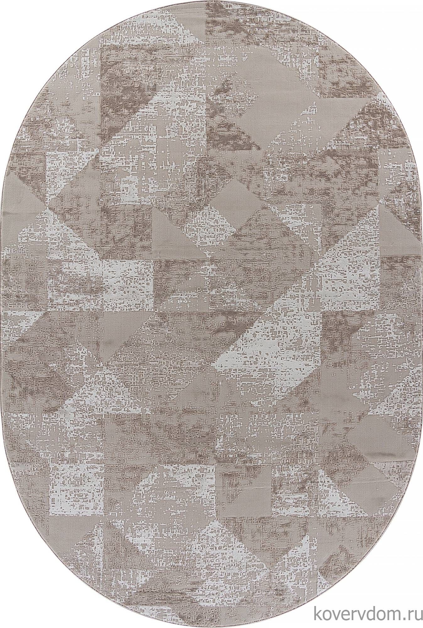 Ковер SIROCCO 01459A BEIGE / WHITE Овал