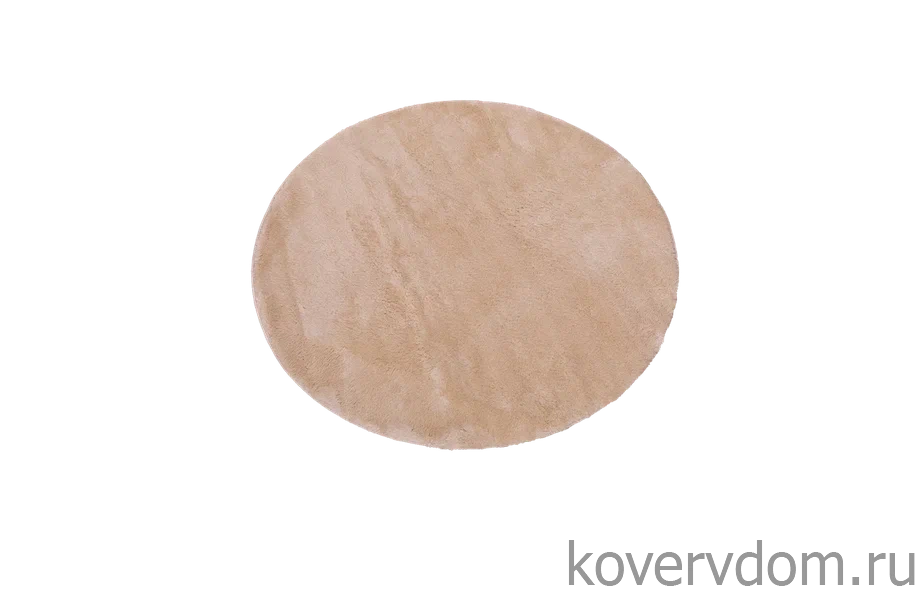 Ковер из искусственного меха Chic 1000A BEIGE_2000 круг