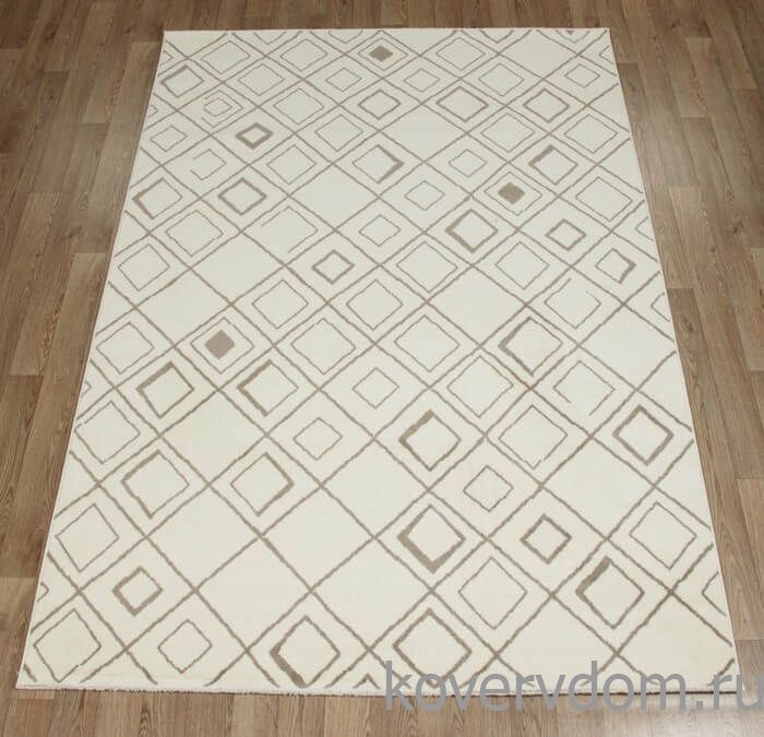 Ковер Ambiance 81223 White-Beige