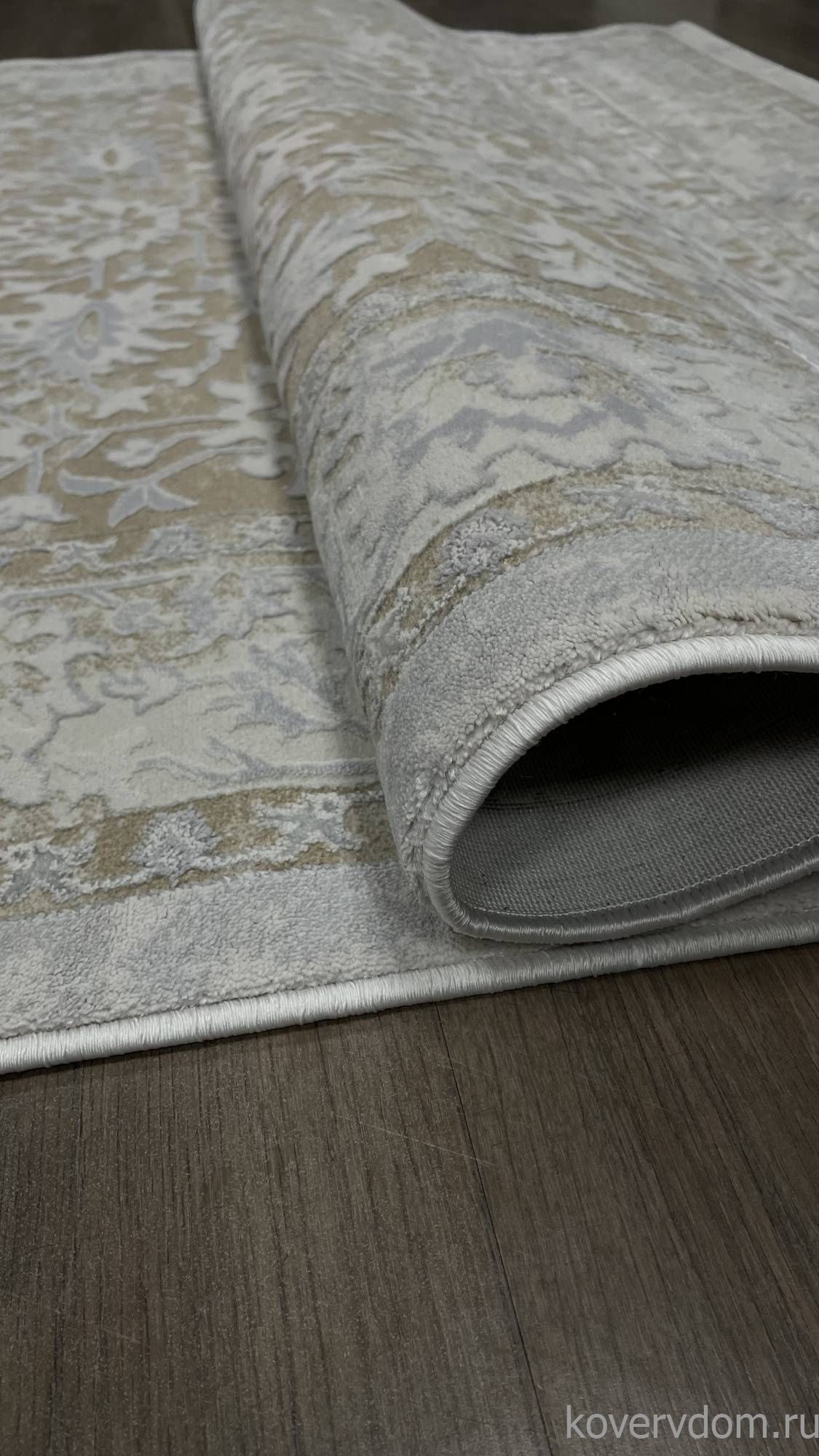 Ковер AMELI 9256A S.BEIGE / P.WHITE