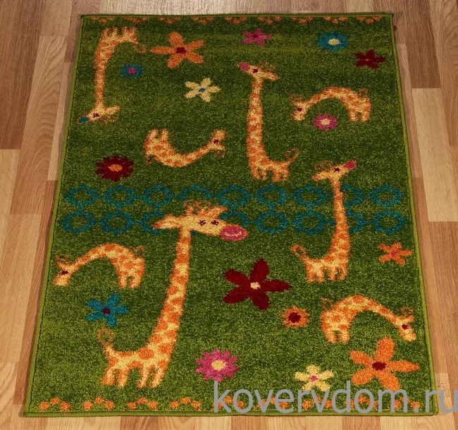 Ковер детский FUNKY Giraffe a lime Ковер детский FUNKY Giraffe a lime