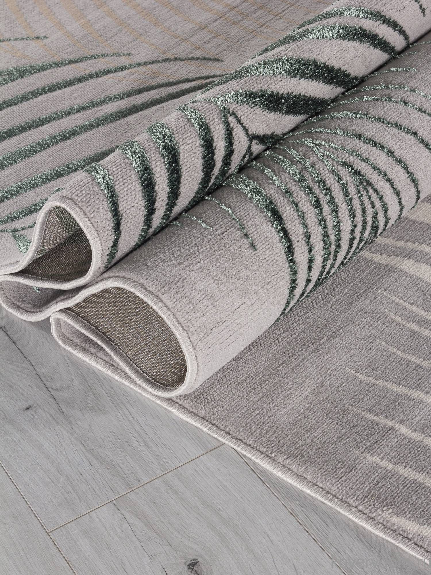 Ковер LIMAN F167 GRAY-D.GREEN Ковер LIMAN F167 GRAY-D.GREEN