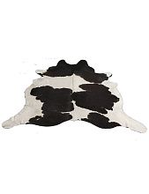 Ковер из шкуры из натуральной коровьей шкуры KRS014 BLACK