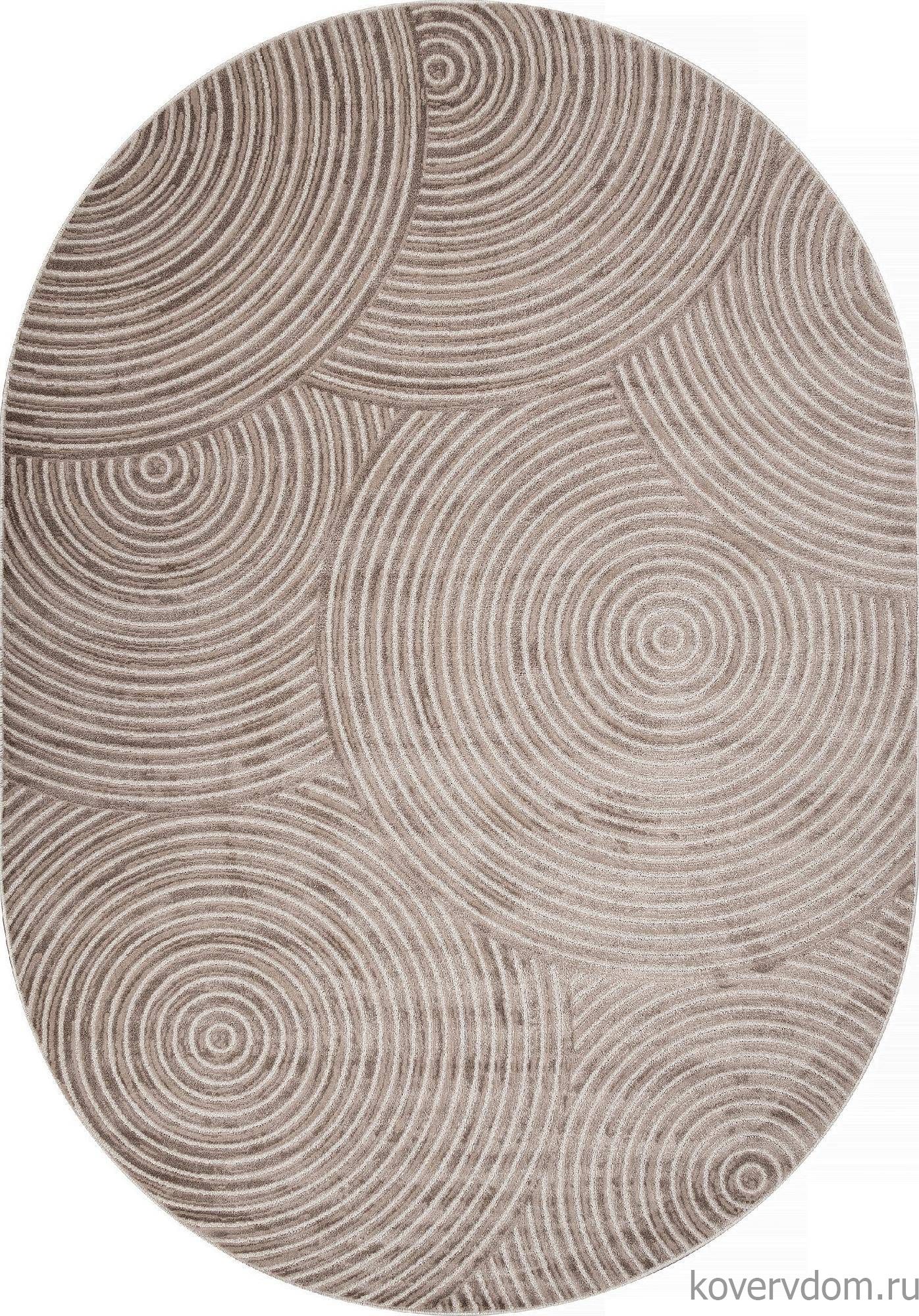 Ковер DIOS F410 BEIGE Овал Ковер DIOS F410 BEIGE Овал