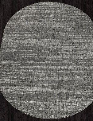 Ковер-циновка KAIR-A S143 GRAY Овал