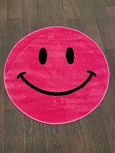 Ковер розовый SMILE 2 NC19 PINK Круг