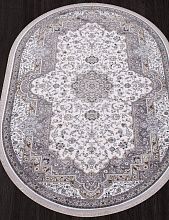Ковер Ercaplan CASABLANKA 9755A WHITE / WHITE Овал