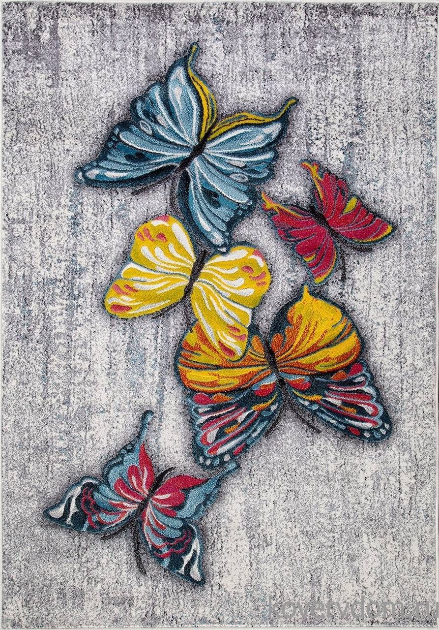 Ковер RIO C064 GRAY-MULTICOLOR Ковер RIO C064 GRAY-MULTICOLOR