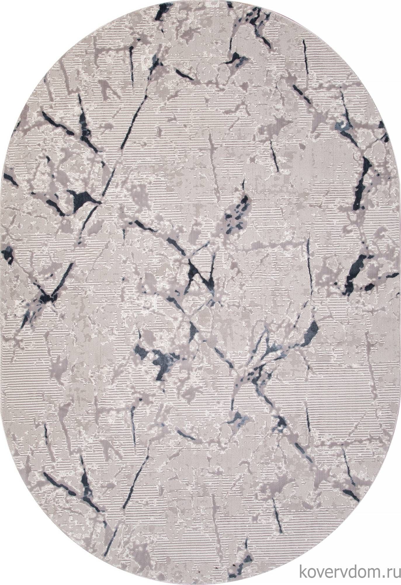 Ковер STAR P0992 D.BLUE / D.BLUE Овал