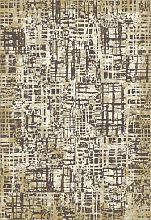 Пушистый овальный ковер SERENITY D730 BEIGE